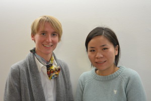 Dr. Laura Foster (Marine Conservation Society) and Yi RU (Shanghai Rendu Ocean Development Center) 